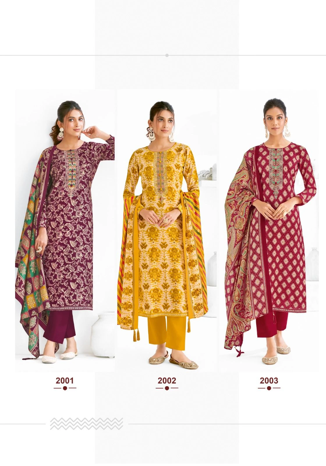 Suryajyoti Priyanka Vol 2 Pure Model Wholesale Salwar Suit Catalog — Wholesale Salwar Suits, MPA wholesale from Surat — view 8